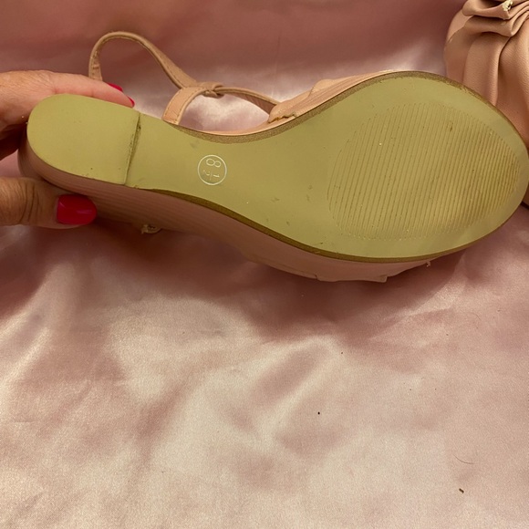 NWOT SIZE 8.5 PINK 2LIPSTOO PLATFORM SANDALS - Picture 7 of 12